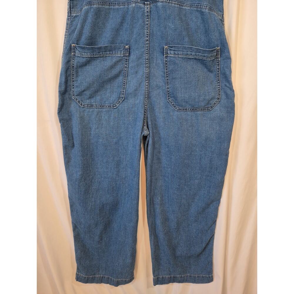 Free People We The Free Jude Cotton Denim Overalls Small - Picture 7 of 9